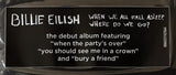 Billie Eilish - When We All Fall Asleep, Where Do We Go? (Vinyl) - Classified Records