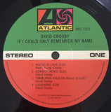 David Crosby - If I Could Only Remember My Name (Vinyl)